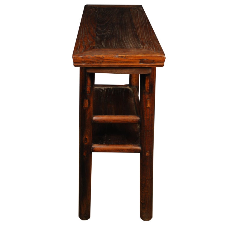 Early 20th Century Chinese Petite Altar with Shelf