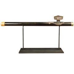 19th Century Chinese Opium Pipe on Stand