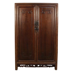 19th Century Chinese Two Door Cabinet