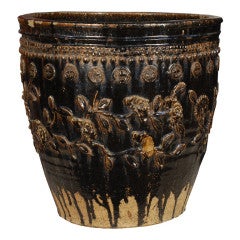 19th Century Chinese Peony Jar 12