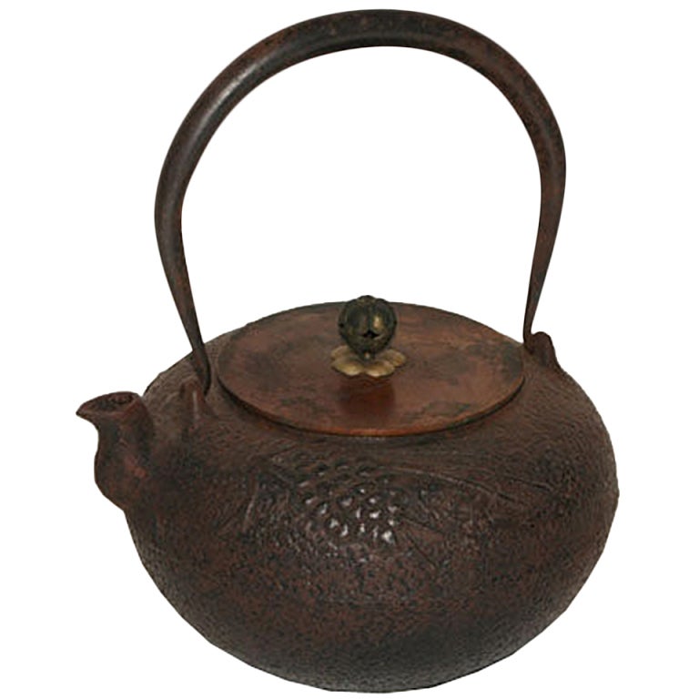 19th Century Japanese Water Kettle