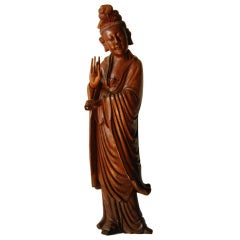 Antique 19th Century Guanyin Statue