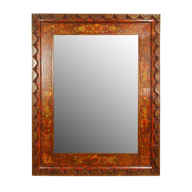 A 20th century Tibetan frame with floral paintings and ornately carved pattern.

Pagoda Red Collection #:  DVDD009


Keywords:  Frame, mirror