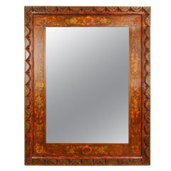 Vintage Tibetan Frame with Mirror