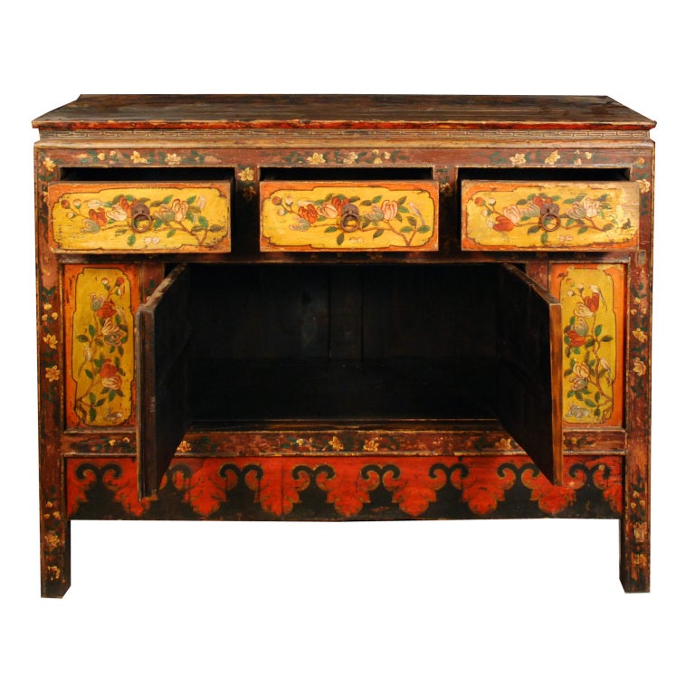 Early 20th Century Painted Chest