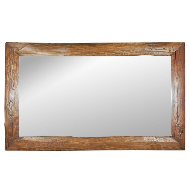 Reclaimed Elmwood Mirror