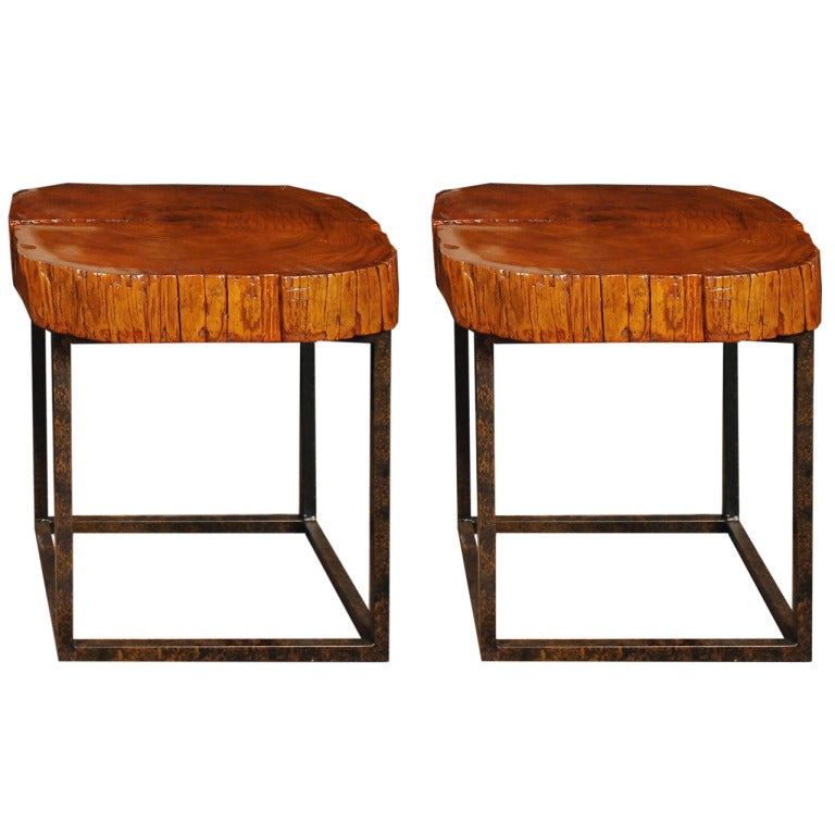 Pair of Hana Tables at 1stdibs
