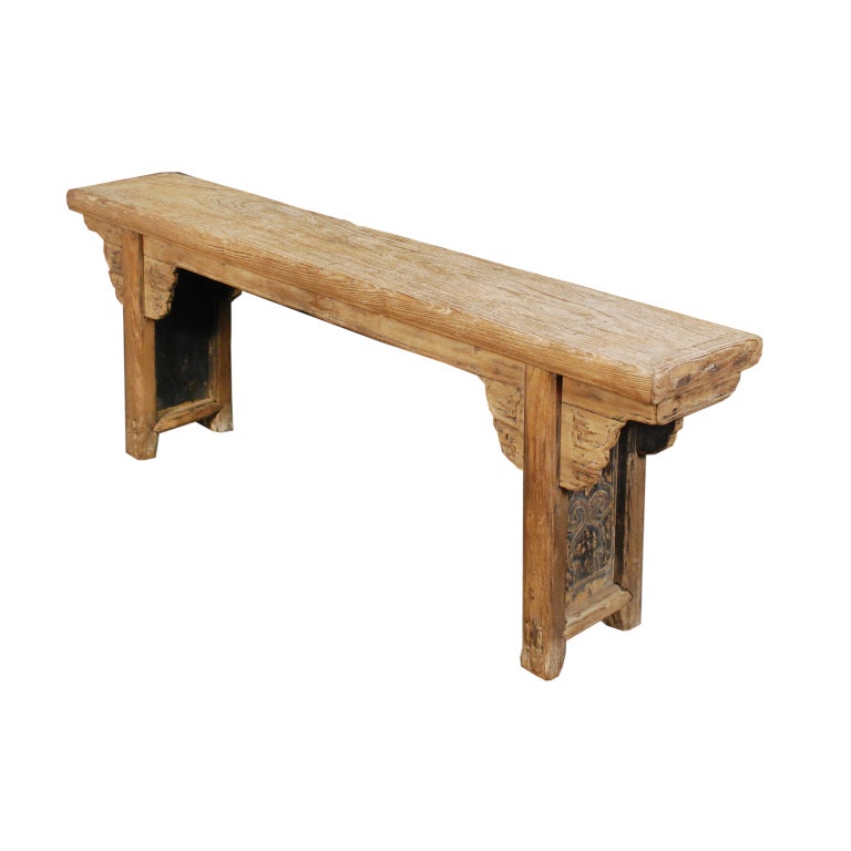 18th Century Eight-Dragon Bench