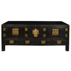 Antique 19th Century Chinese Kang Chest