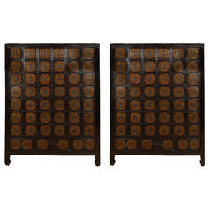 Pair of 19th Century Chinese Apothecary Chests 8