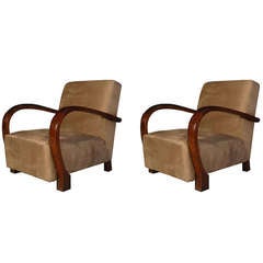 Pair of Chinese Deco Chairs