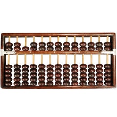 Antique 19th Century Chinese Abacus