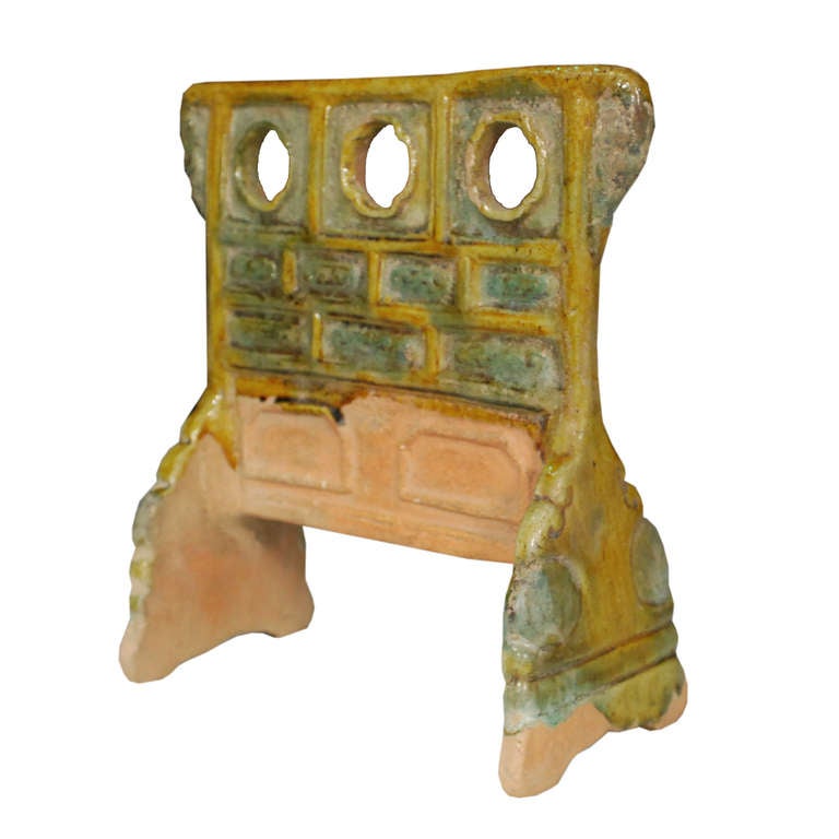 Miniature Chinese Celestial Robe Rack