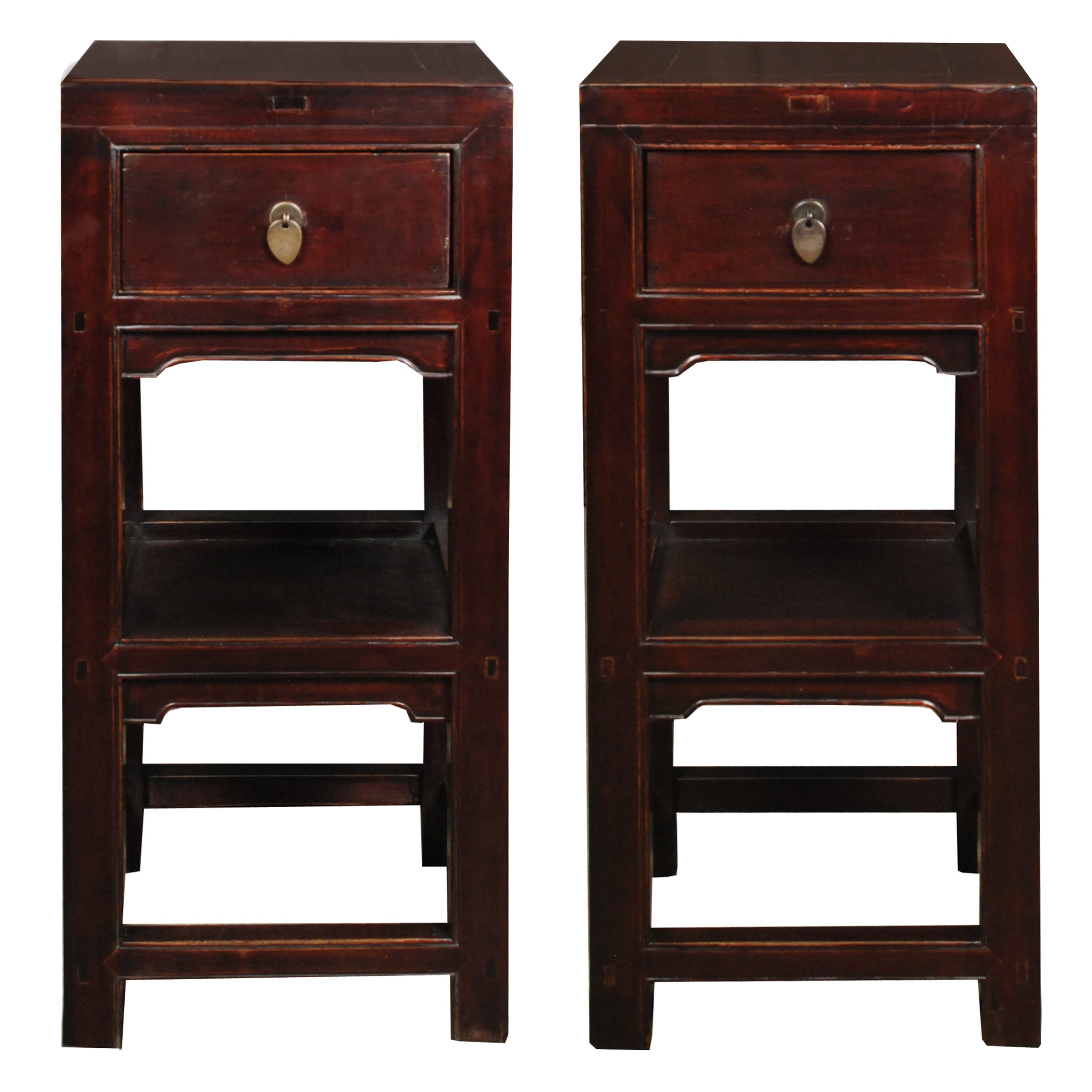 Pair of 19th Century Chinese Tea Tables