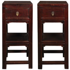 Pair of 19th Century Chinese Tea Tables