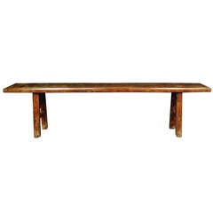 19th Century Chinese Three Person Bench 12