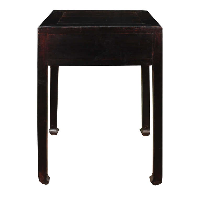 Early 20th Century Chinese Tall Table with Drawer 1