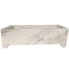 Early 20th Century Petite Marble Trough