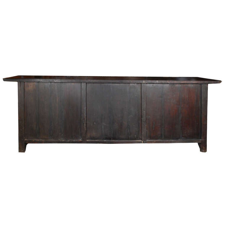 19th Century Chinese Six-Door Four-Drawer Coffer 1