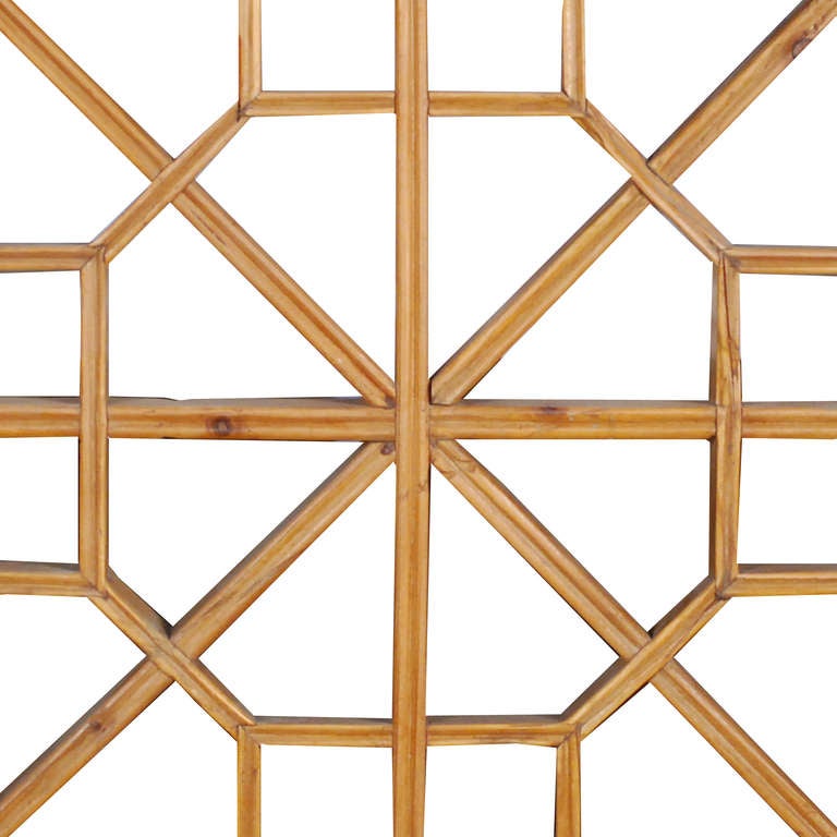 Early 20th Century Chinese Lattice Panel