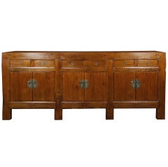 Early 20th Century Chinese Square Corner Coffer