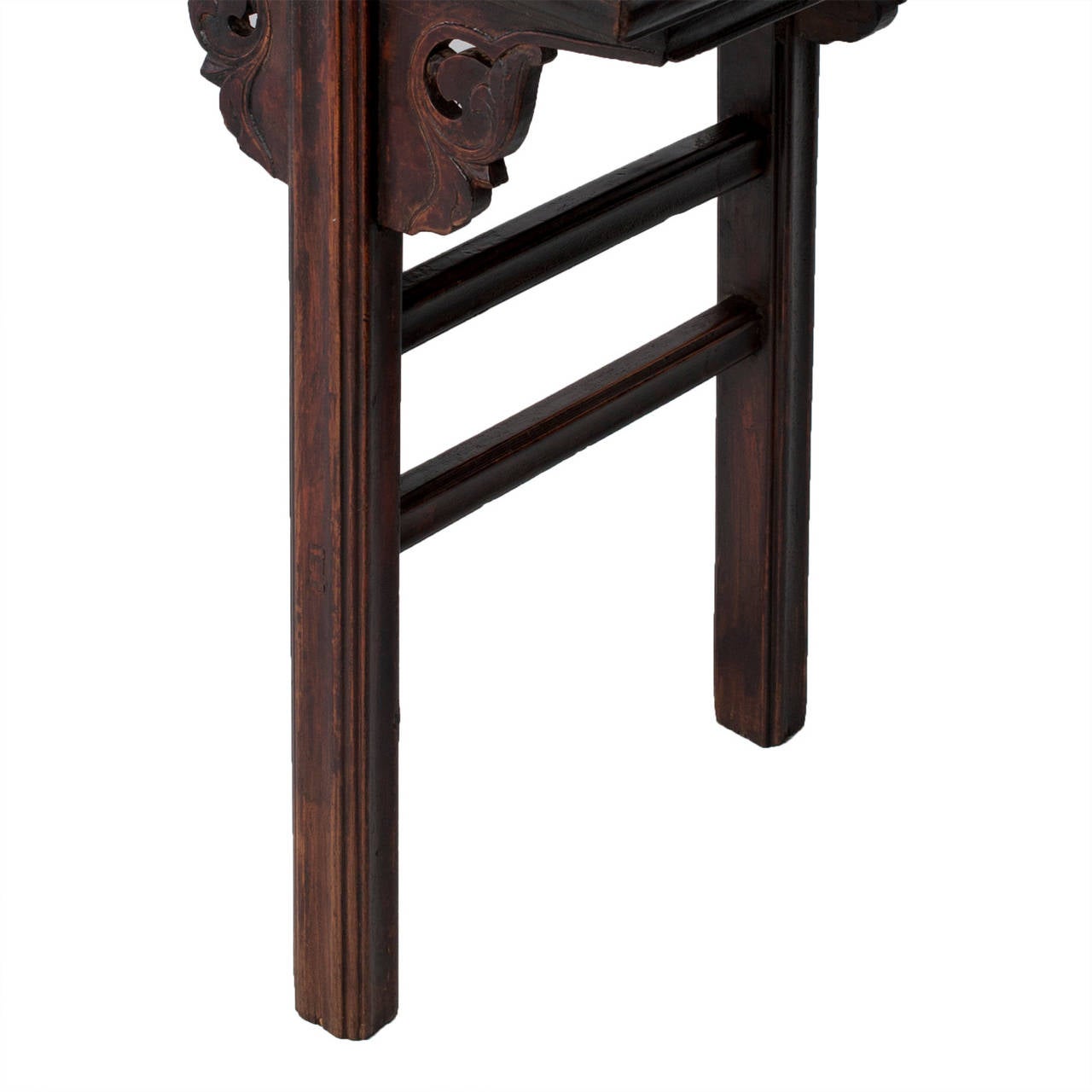 19th Century Chinese Painting Table with Ming Legs 1