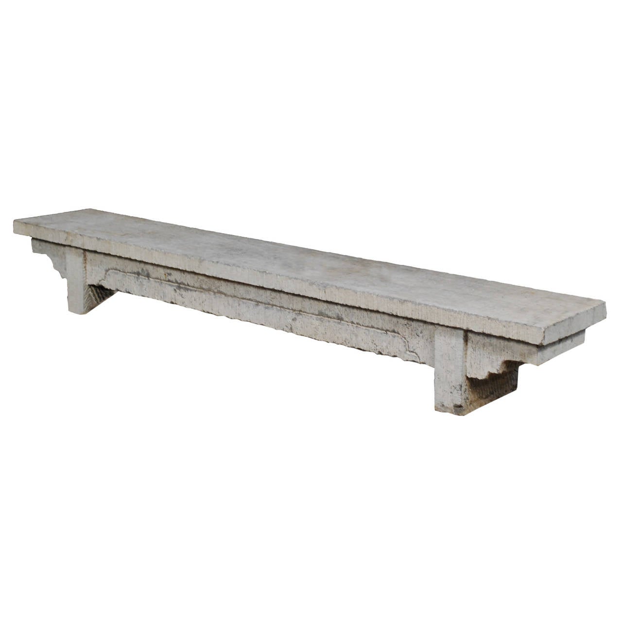 20th Century Chinese Doon Bench from Shanxi Province