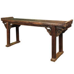 19th Century Ironwood and Rosewood Duban Altar