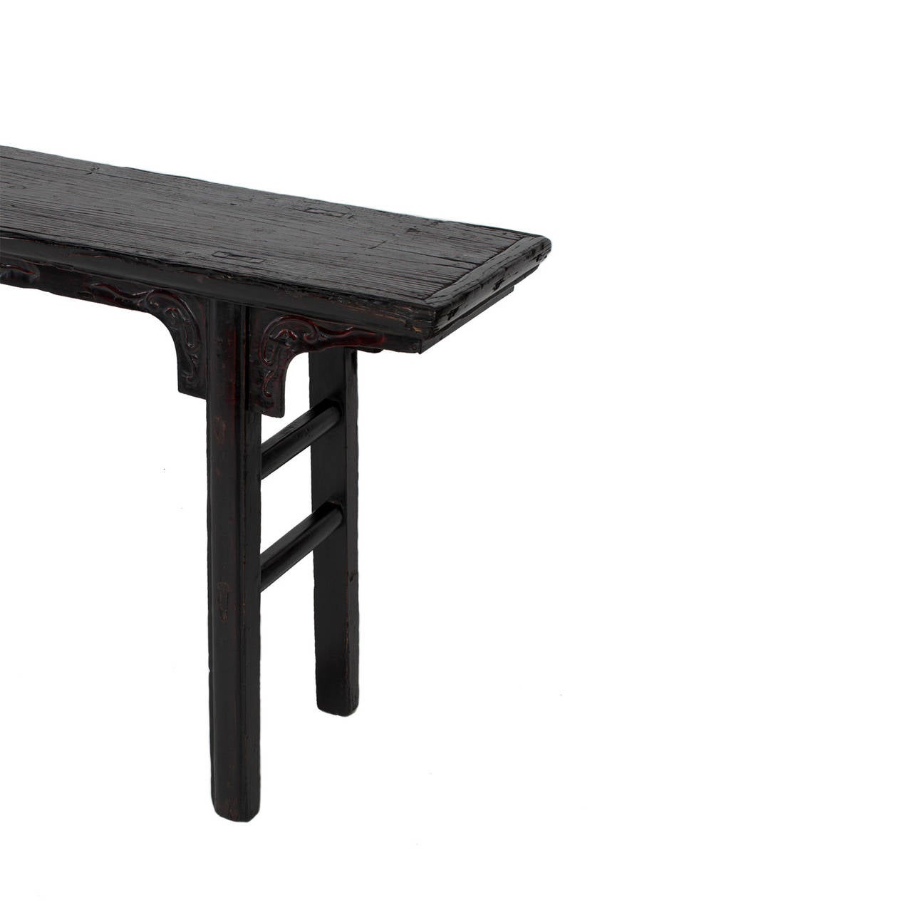 Mid-19th Century Chinese Twisted Dragon Altar Table
