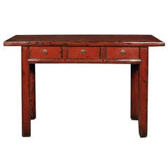 Antique Early 20th Century Chinese Altar Table