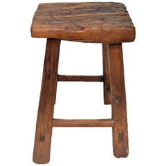 Mid-19th Century Chinese Provincial Square Stool