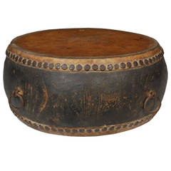 Early 20th Century Chinese Drum