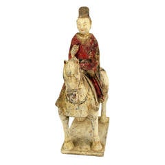 Northern Qi Dynasty Dignitary Sculpture