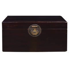 Chinese Lacquered Storage Trunk