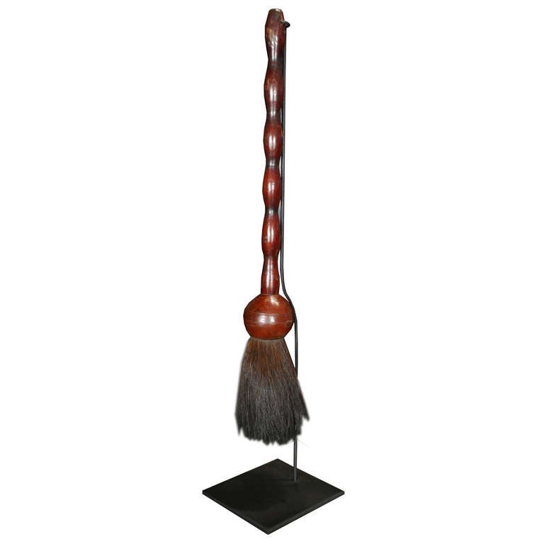 19th Century Chinese Calligrapher's Brush on Stand