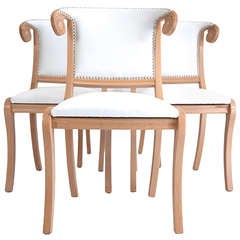 Hollywood Dining Chairs with Horn Backs 8