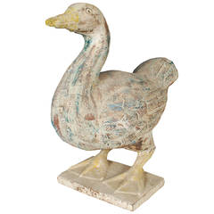 Vintage Early 20th Century Iron Duck