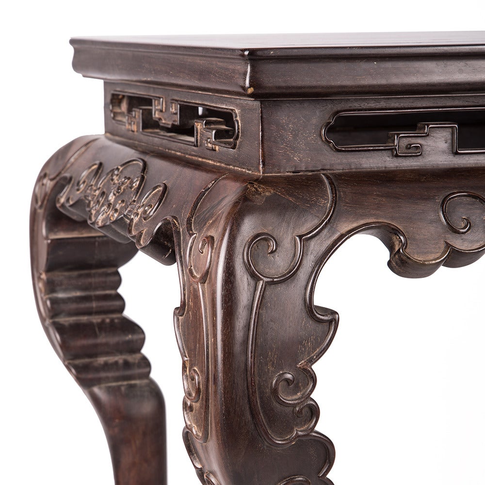 Chinese Early 20th Century Zitan Wine Table