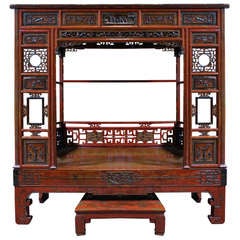 Early 20th Century Chinese Canopy Bed
