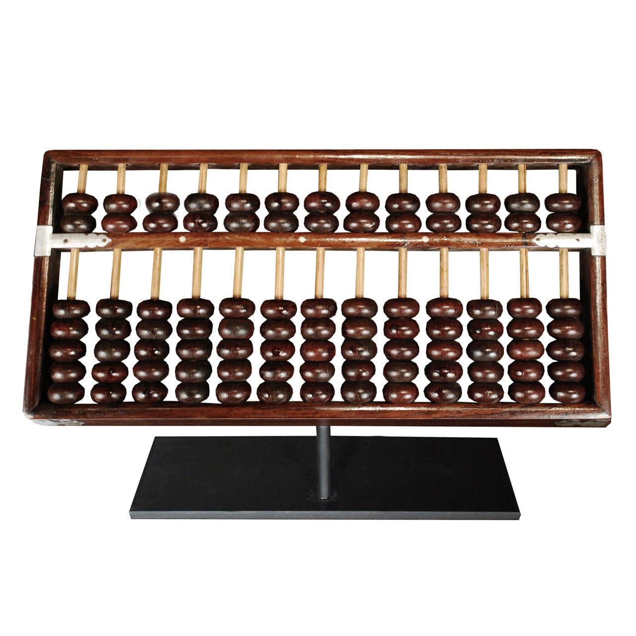 19th Century Chinese Abacus on Stand