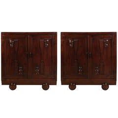 Pair of Chinese Deco Chests