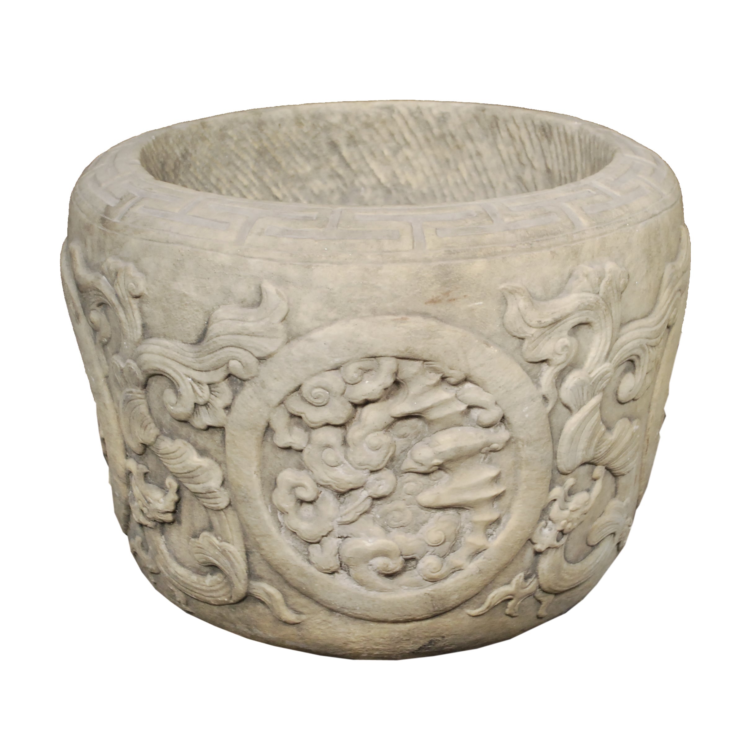 19th Century Chinese Imperial Dragon Basin