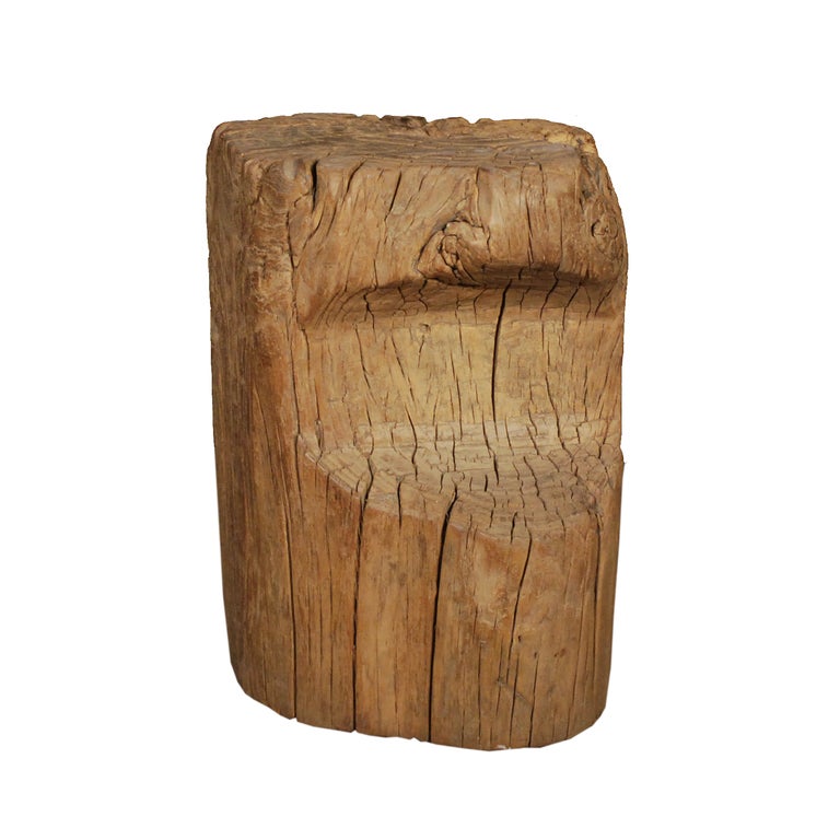 19th Century Provincial Chinese Stump Stool