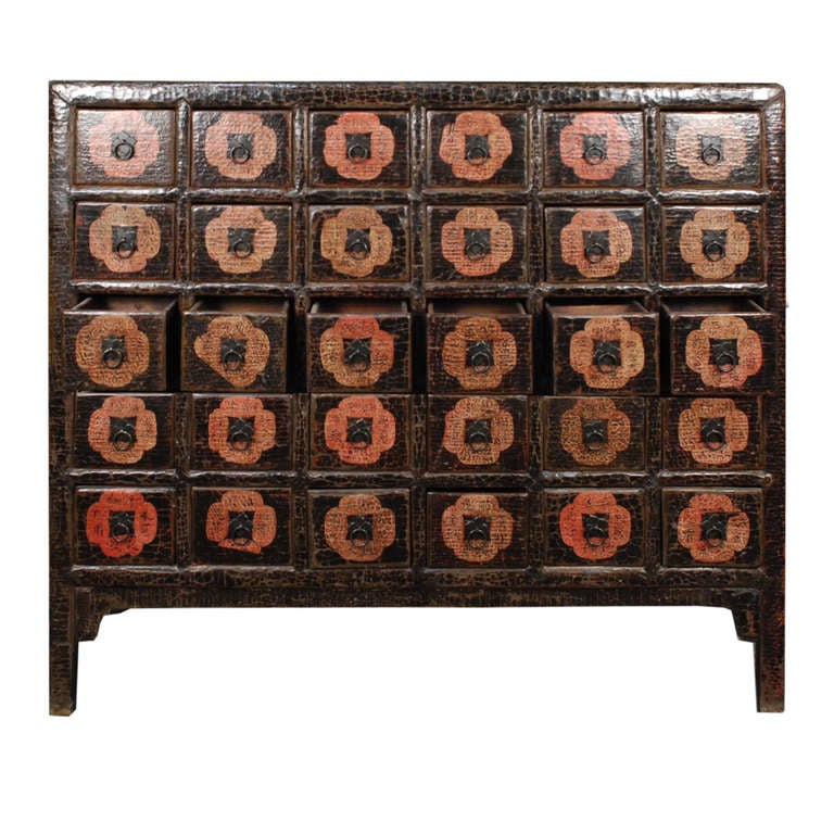 19th Century Chinese Apothecary Cabinet