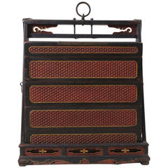 19th Century Chinese Monumental Tiered Wedding Chest 7