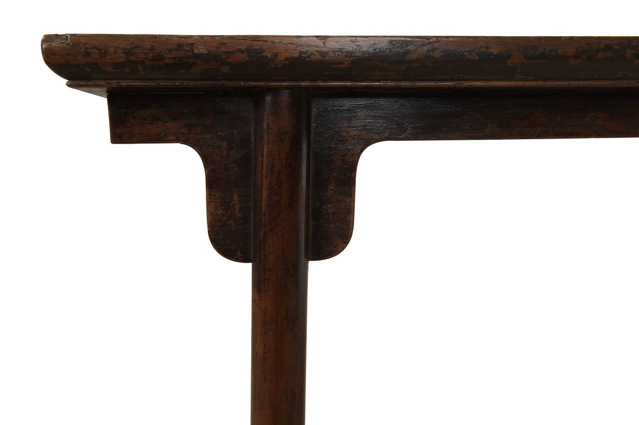 Chinese Early 19th Century Jumu Plank Top Wine Table