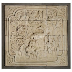Used Early 20th Century Chinese Ceramic Mosaic