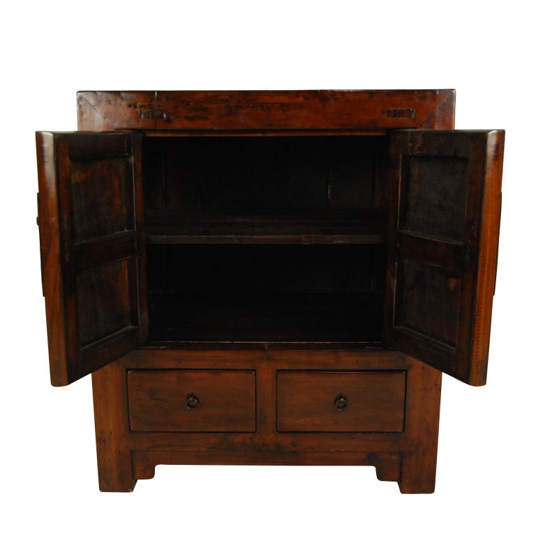 Pair of Two Door Two Drawer Chests