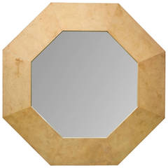 Karl Springer Style Octagonal Mirror