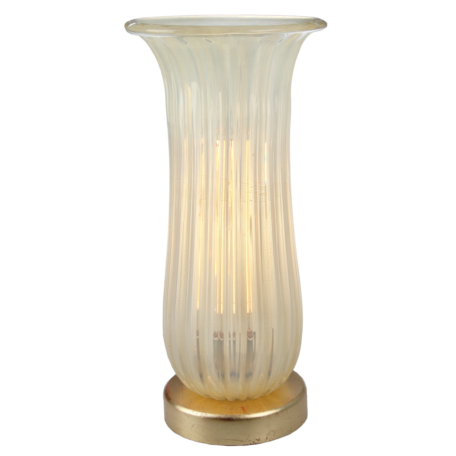 Tall Barovier Table Lamp / Uplight For Sale
